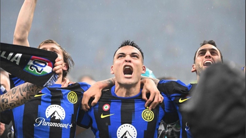 Lautaro logró su segunda liga italiana con el Inter.