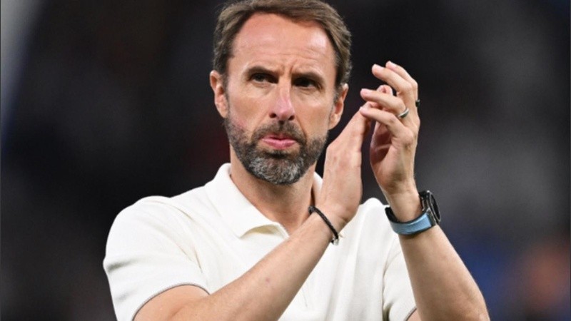 El ahora ex entrenador de la selección de futbol de Inlraterra, David Southgate.