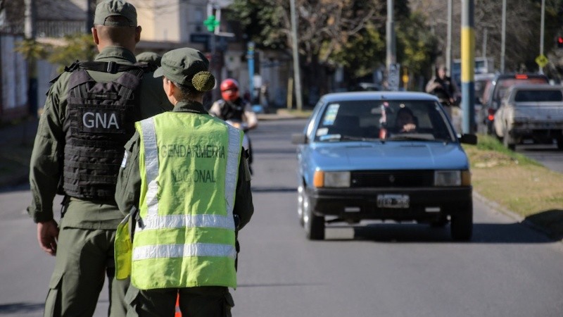 Controles de Gendarmería.