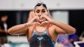 La nadadora argentina Agostina Hein debutó con 16 años en los Juegos Olímpicos de París
