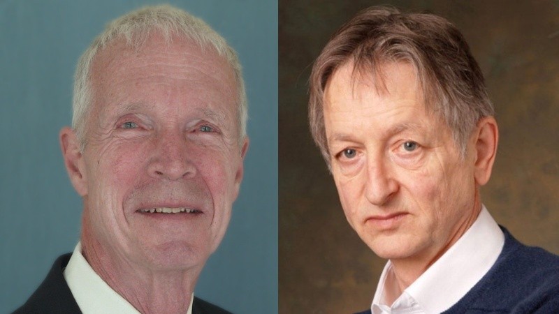 John J. Hopfield y Geoffrey E. Hinton ganaron el Premio Nobel de Física 2024.