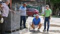 Villa Gobernador Gálvez comenzó la pavimentación con adoquines producidos en la planta municipal