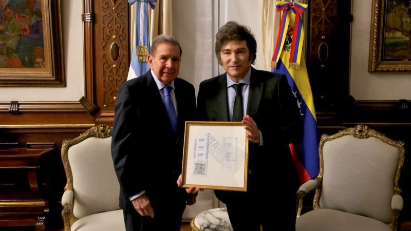 La reunión en Buenos Aires fue el sábado en la Casa Rosada.