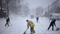 Una intensa tormenta invernal provocó temperaturas peligrosas y acumulación de nieve en una amplia región de Estados Unidos