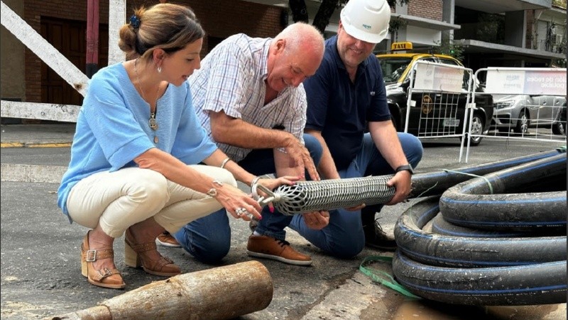 Las obras beneficiarán a 67 mil usuarios de la red de agua de toda la provincia.