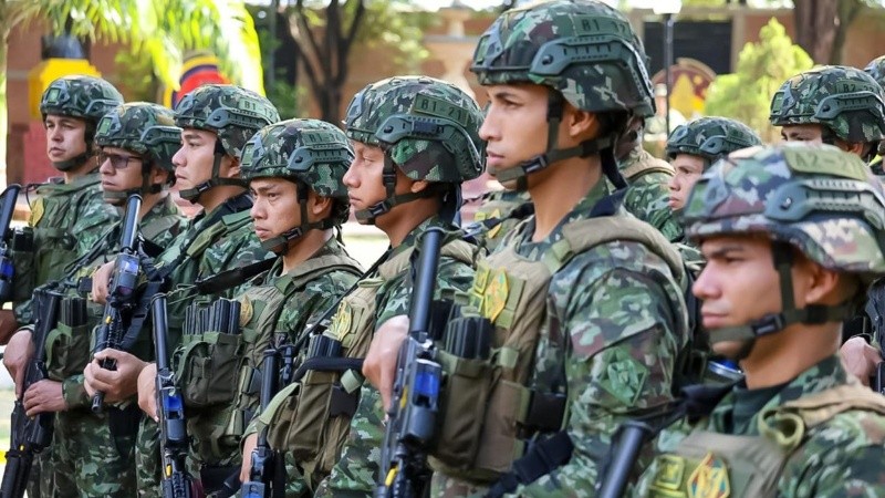 Soldados del Ejército fueron trasladados a la zona del Catatumbo en Cúcuta.