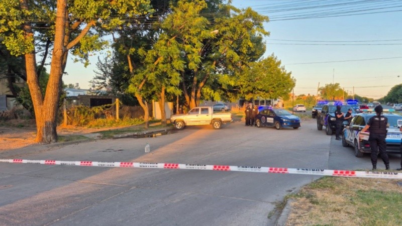 El ataque fue en calle Gaucho Antonio Rivero al 5700.